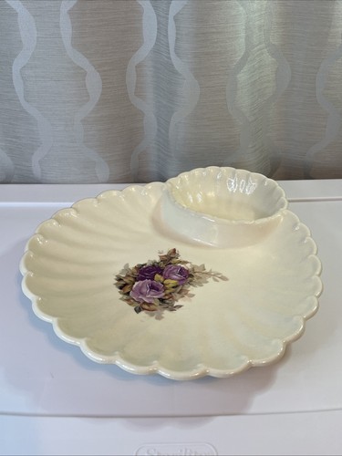 Vintage ceramic serving dish - serving,